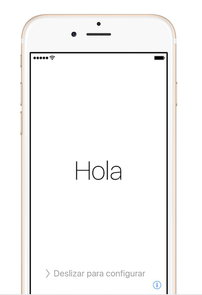 empezar a usar un iPhone