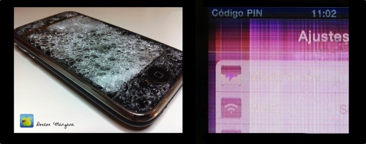Cristal Digitalizador y Display LCD de iPhone 3G/3GS 