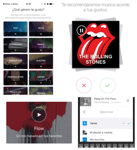 Apps de musica para iPhone