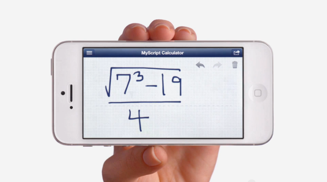 MyScript calculator 