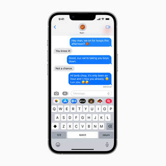 mensajes iOS 16